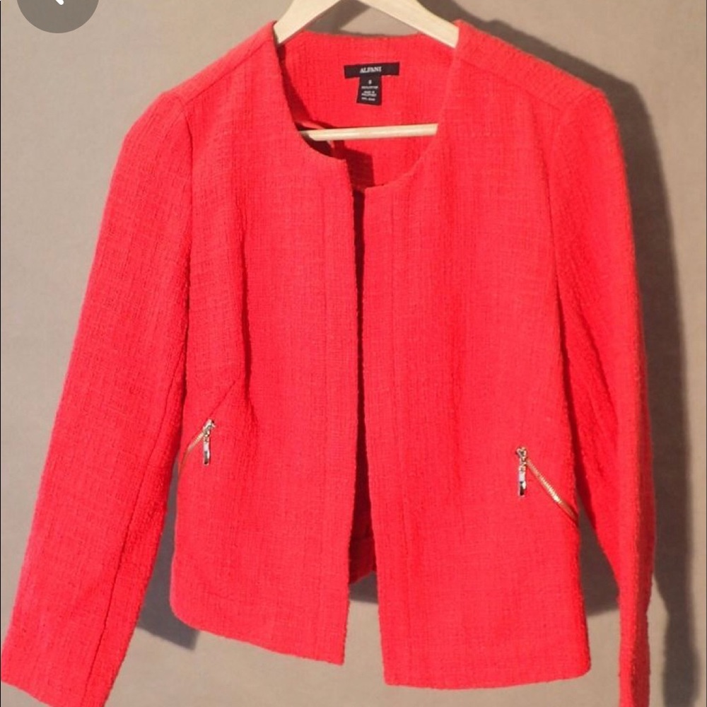 Open front pink jacket! Perfect for Spring!